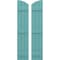 Ekena Millwork Americraft 3-Board (3 Batten) Wood Joined Board-n-Batten Shutters w/Ellipt Top, ARW401BE311X77PTH, PR ARW401BE311X77PTH - alternate 1